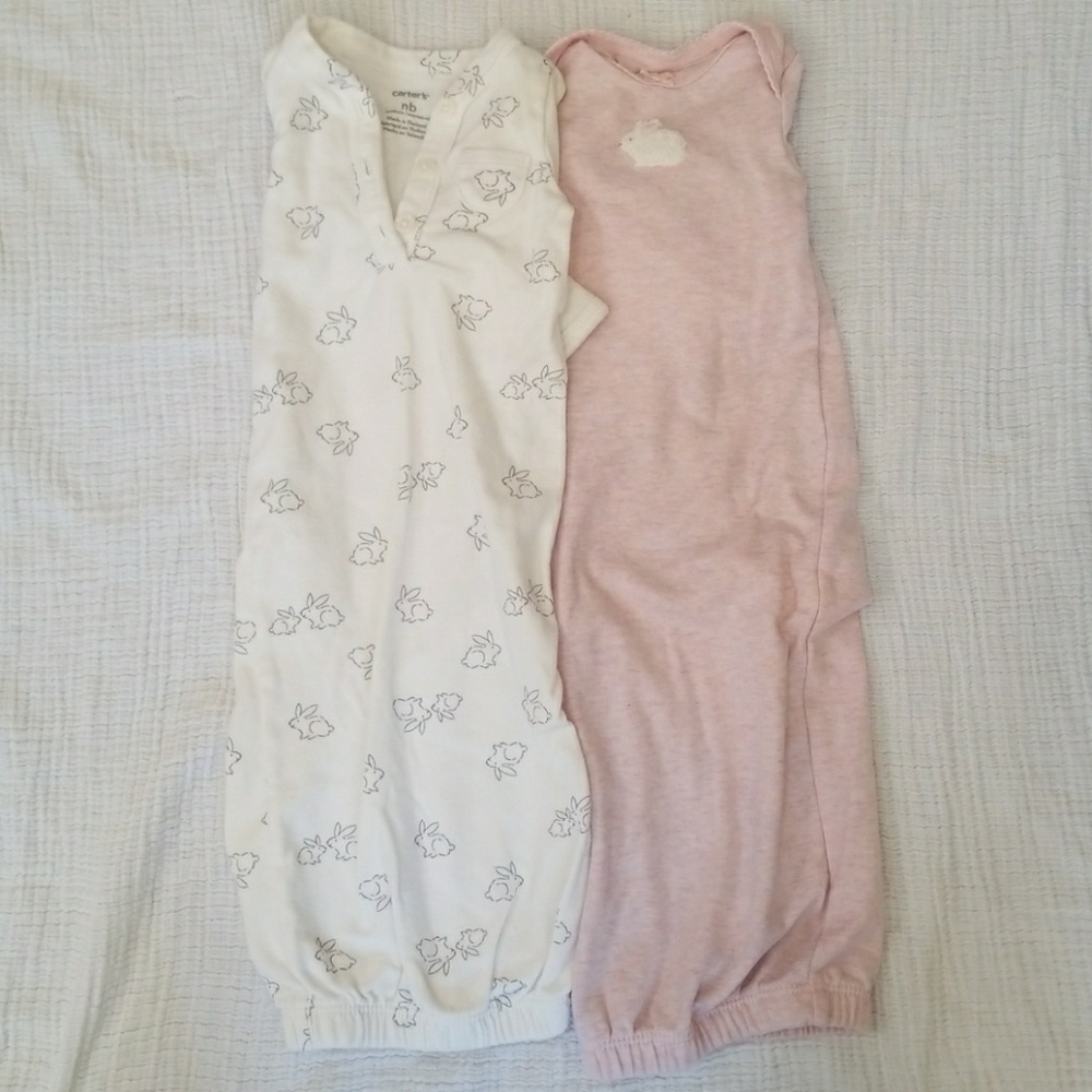 Newborn bunny sleepsacks!